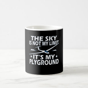 Mug Planeur Le Ciel N'Est Pas Ma Limite