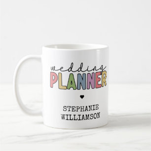 Mug Planificateur d'événements de mariage personnali