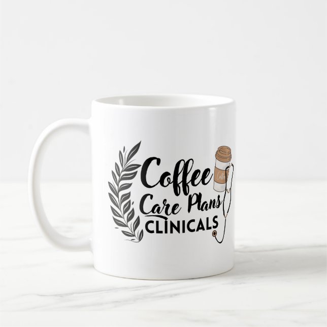 Mug Plans de café Cliniques (Gauche)