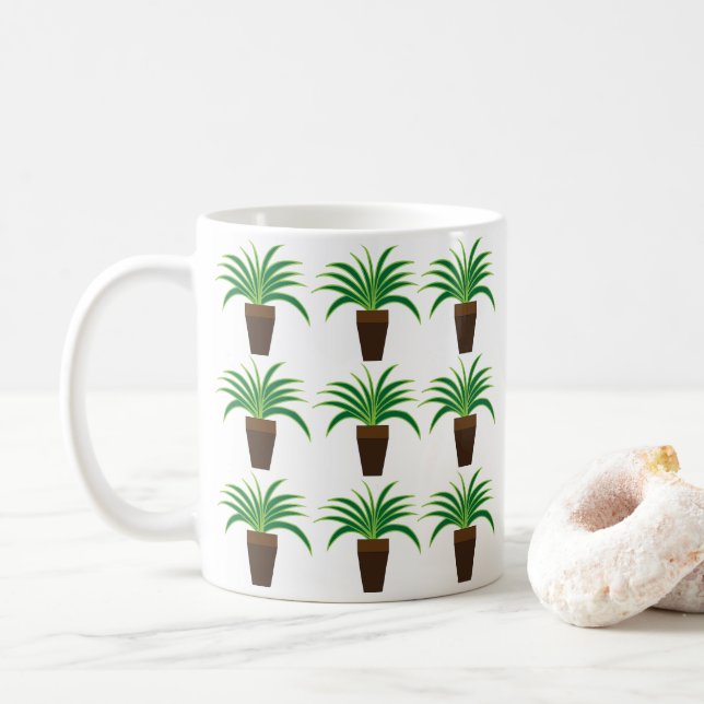 Mug Plante araignée  (Avec donut)