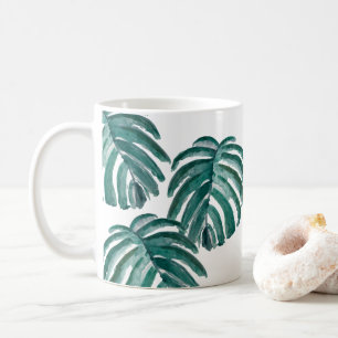 Mug Plante botanique Imprimerie peinture verte