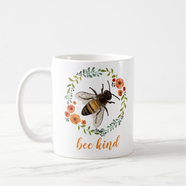 Mug plante d'abeille (Gauche)