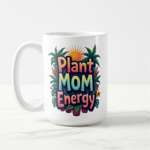 Mug Plante Mom Energy - Retro Super 70's