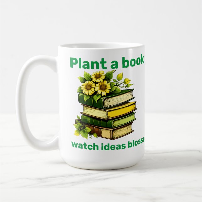 Mug Plante un livre (Gauche)