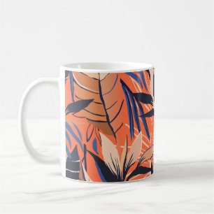 Mug Plantes de jungle exotique moderne motif d'illustr