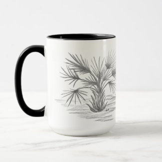 Mug Plantes de palmiers tropicaux dans le sud