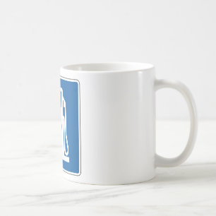 Mug Plaque de rue diesel de gaz