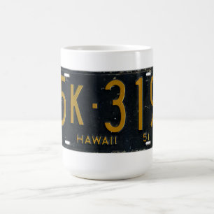 Mug Plaque minéralogique d'Hawaï 1951