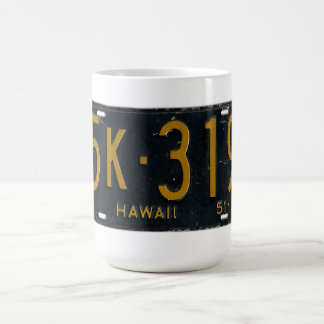 Mug Plaque minéralogique d'Hawaï 1951