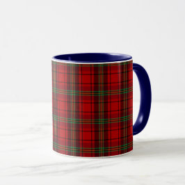Mug Plaques douillettes rouge noir vert