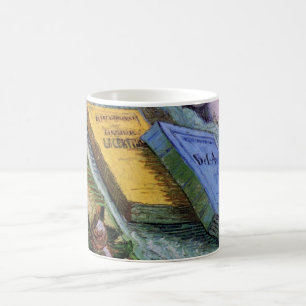 Mug Plaster Statuette Rose et romans Vincent van Gogh