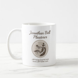 Mug Plasterer Masonry Drywall Business