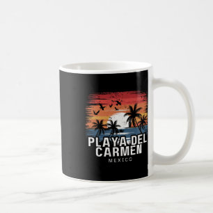 Mug Playa Del Carmen Mexique Surfant Surfeur 