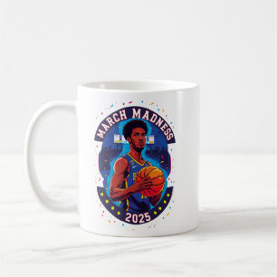 Mug Playera de Mujer Locura de marzo Baloncesto