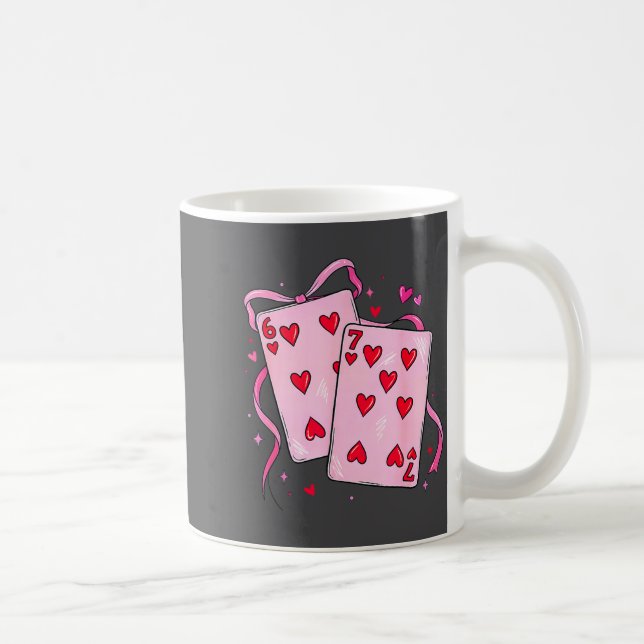 Mug Playing Cards Valentine 6 7 Boys Girls Valentine S (Droite)