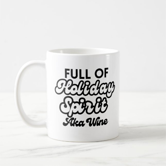 Mug Plein de Vacances Spirit AKA Vin (Gauche)
