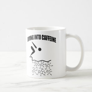 Mug Plongée Dans La Caféine