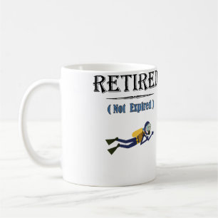 Mug Plongée en scaphandre autonome à la retraite et to