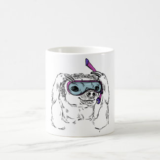Mug Plongeur Mystérieux dans les Ombres
