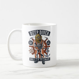 Mug Plongeur profond vintage