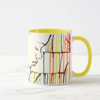 Mug Pluie créole - blanc