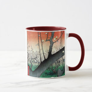 Mug Plum à fleurs, Hiroshige