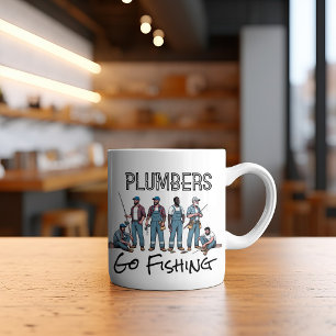 Mug Plumbers Go Fishing