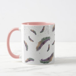 Mug plumé