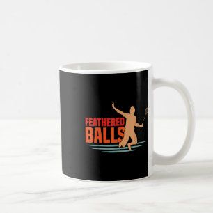 Mug Plumée - Badminton drôle