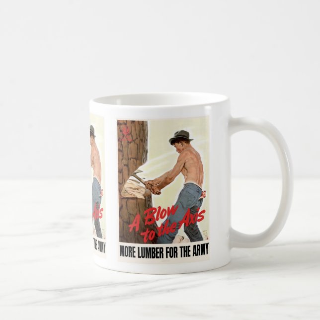 Mug Plus de bois pour l'armée (Droite)
