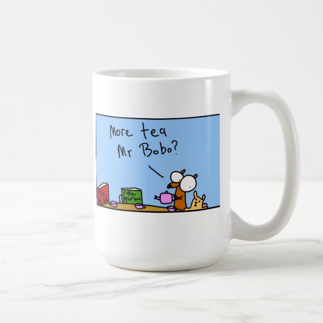 Mug Plus de M. Bobo de thé ? (Droite)