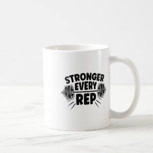 Mug Plus fort Chaque Rep Poids Poids Bodybuilding Body