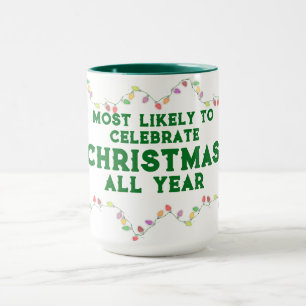 Mug Plus susceptible de célébrer Noël