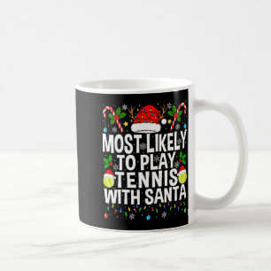 Mug Plus susceptible de jouer au tennis avec le Père N