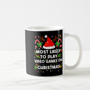 Mug Plus susceptible de jouer aux jeux vidéo en pyjama