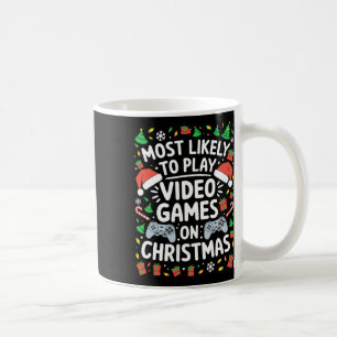 Mug Plus Susceptible De Jouer Aux Jeux Vidéo Sur Le T-