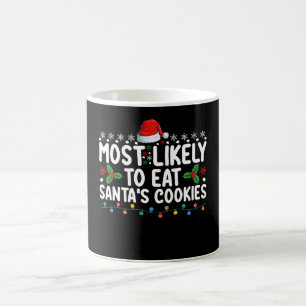 Mug Plus susceptible de manger les biscuits de Noël du