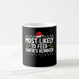 Mug Plus susceptible de nourrir les rennes du Père Noë