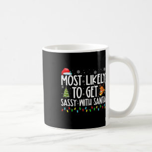 Mug Plus susceptible de s'amuser avec le Père Noël, fa