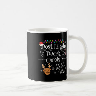 Mug Plus susceptible de twerker sur les chants de Noël