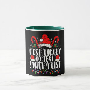 Mug Plus susceptible d'envoyer un SMS au Père Noël Une