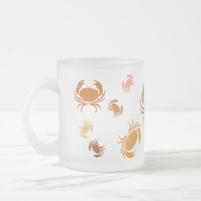 Mug - Plusieurs crabes orange et Brown (Gauche)