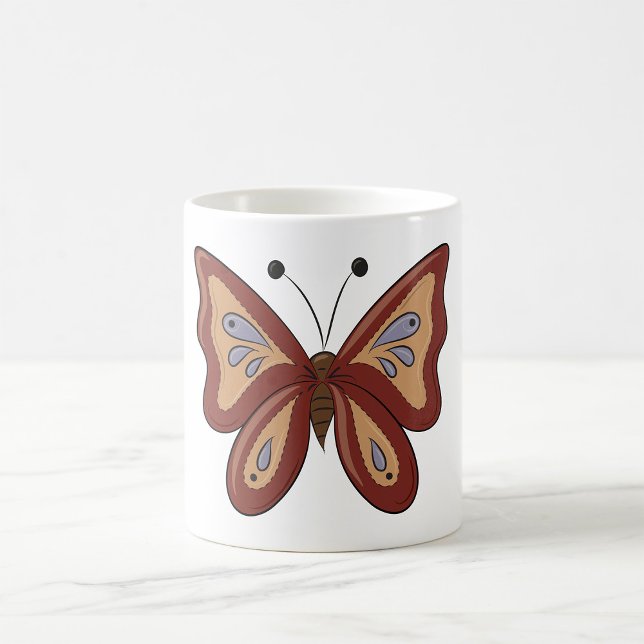 Mug Plutôt Brown Butterly (Créateur téléchargé)