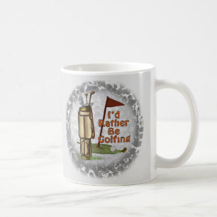 Mug Plutôt jouer au golf