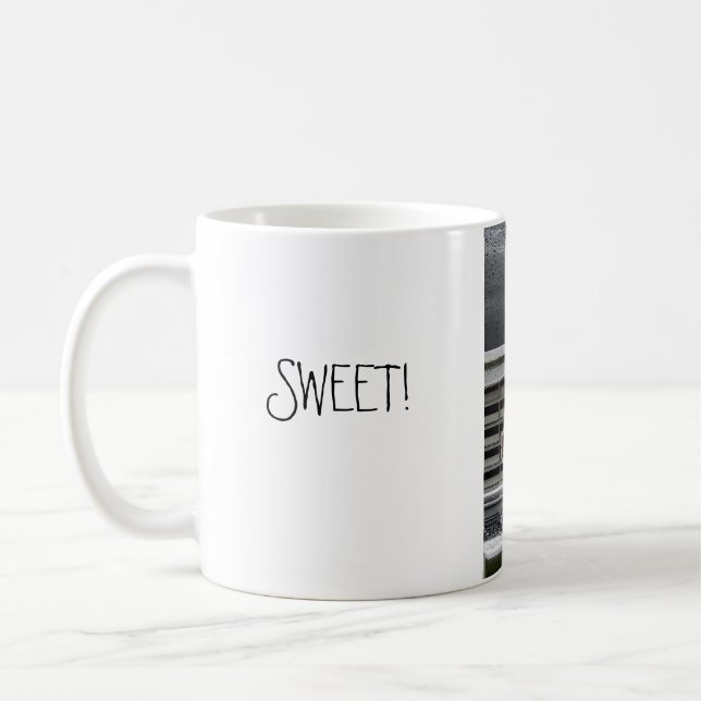 Mug Plymouth sous la pluie, DOUCE ! (Gauche)