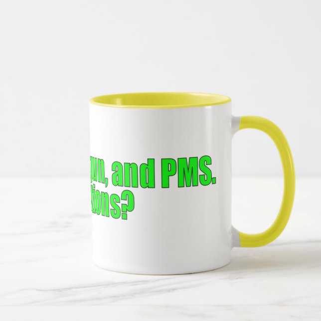 Mug PMS, des questions ? (Droite)