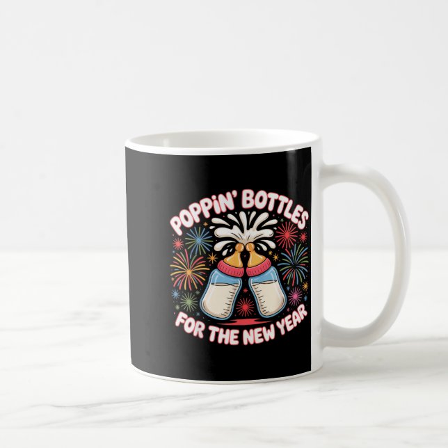 Mug Pn Bottles For The New Year Funny Baby Milk Toast  (Droite)