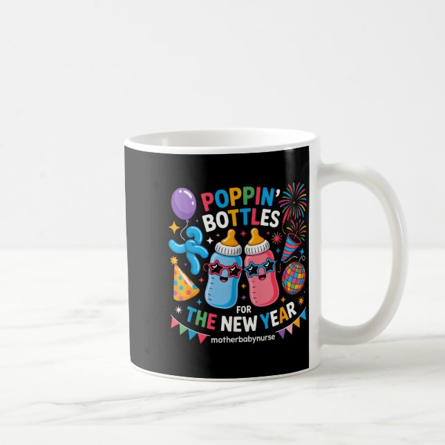 Mug Pn Bottles For The New Year Mother Baby Nurse  (Droite)