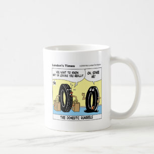 Mug Pneus Problèmes Domestiques Cadeaux Drôles T-Shirt