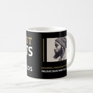 Mug Podcaster moderne et élégant, Podcast Publicité